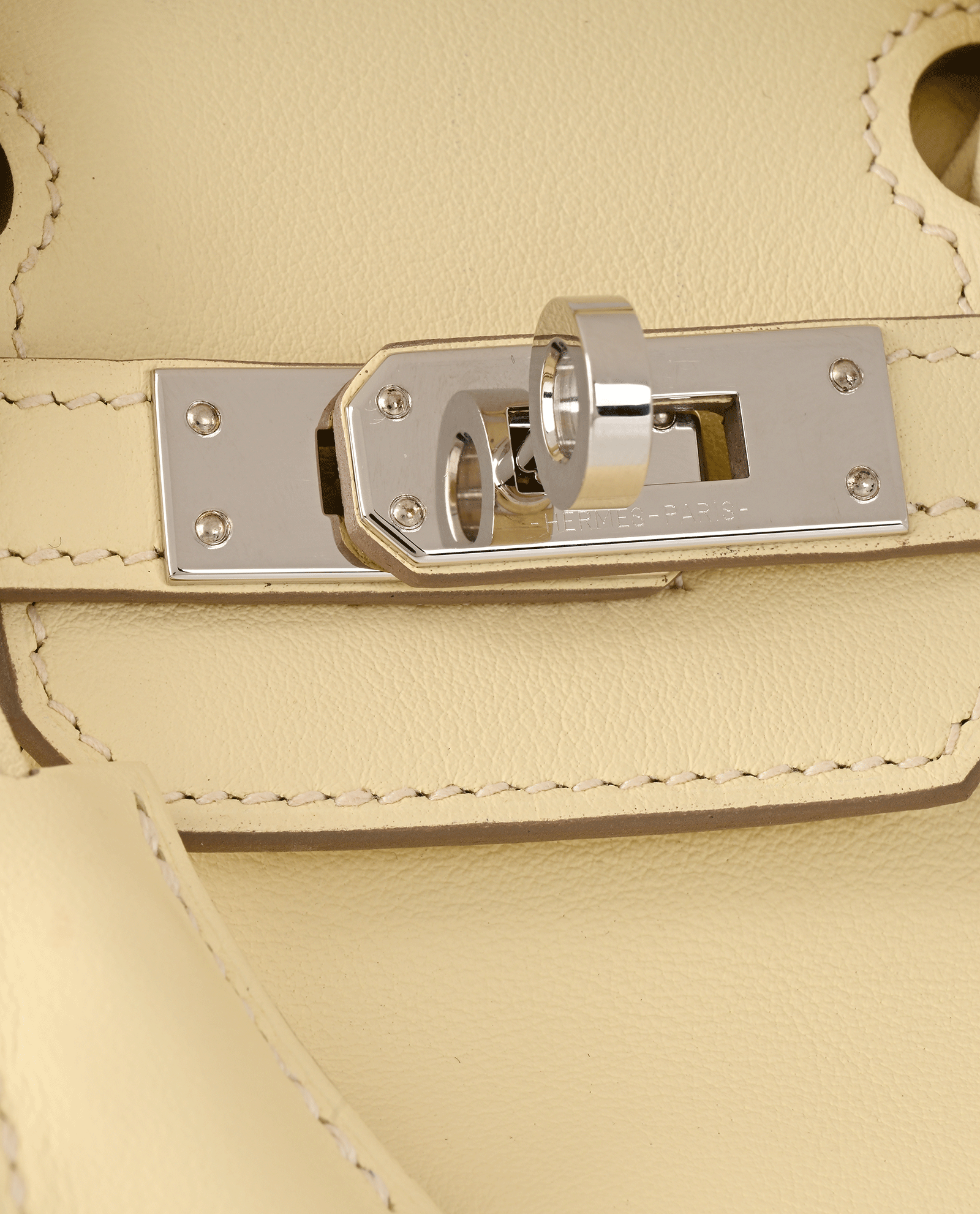 Birkin 25 In Swift Jaune Milton, &pound;14,000, Handbags, Yellow, Leather, Other view